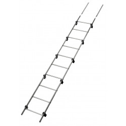 Лестница кровельная Grand Line RAL 9006 2,76м